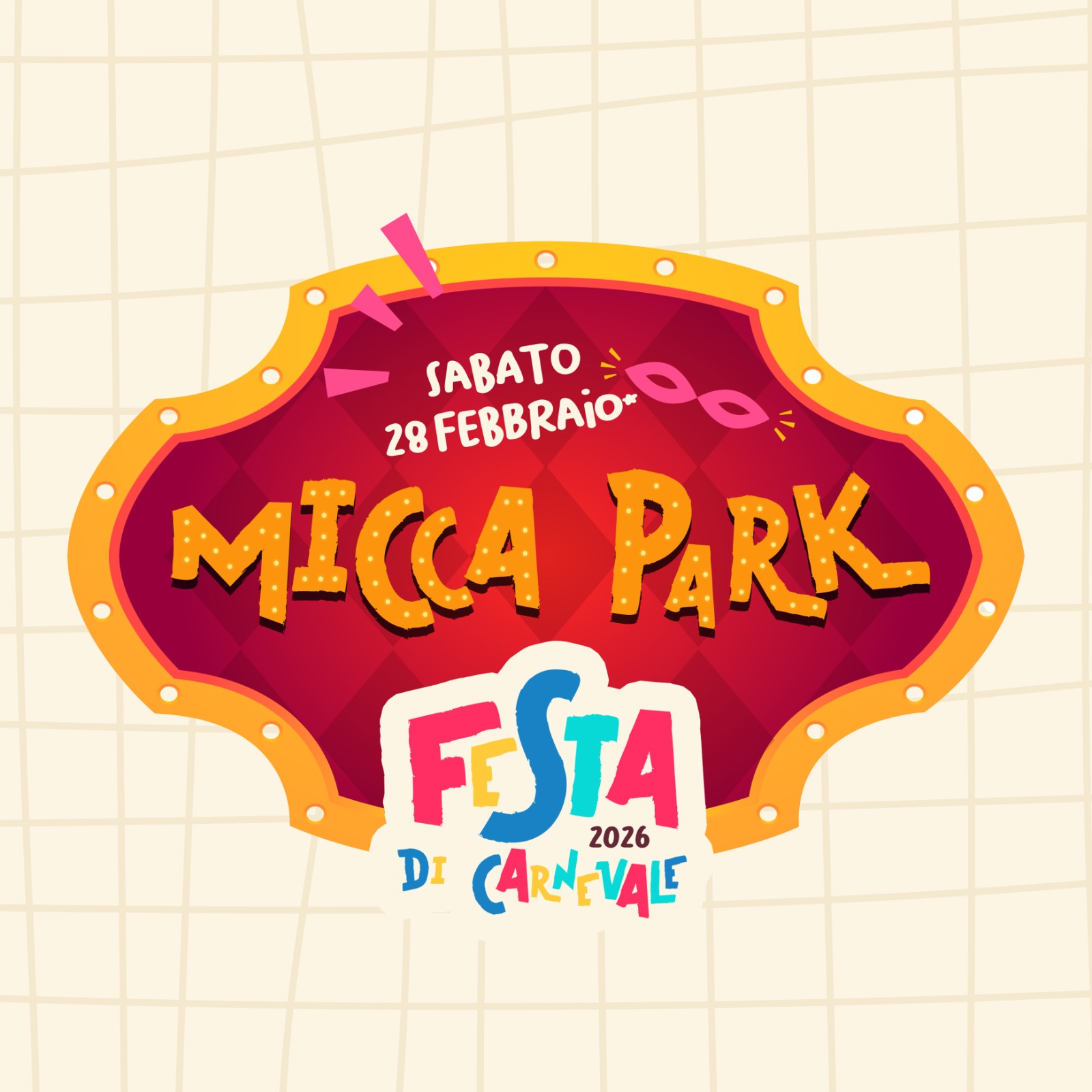 Festa di Carnevale 2026 – SOLD-OUT